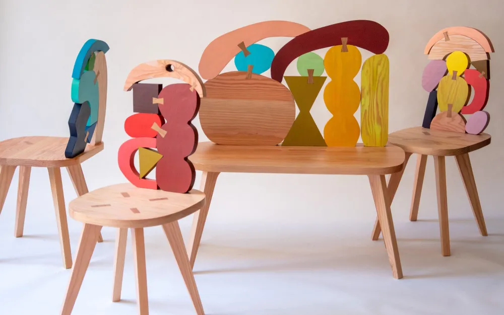 Cheap Abstract Assembly Bench Furniture