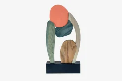 Fashion Abstract Assembly Sculpture - Blood Moon I Furniture