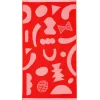 Discount Abstract Shapes Bath Towel Bath Towels + Sheets