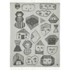 Cheap Allsorts Jumbo Lambswool Throw Blankets + Throws