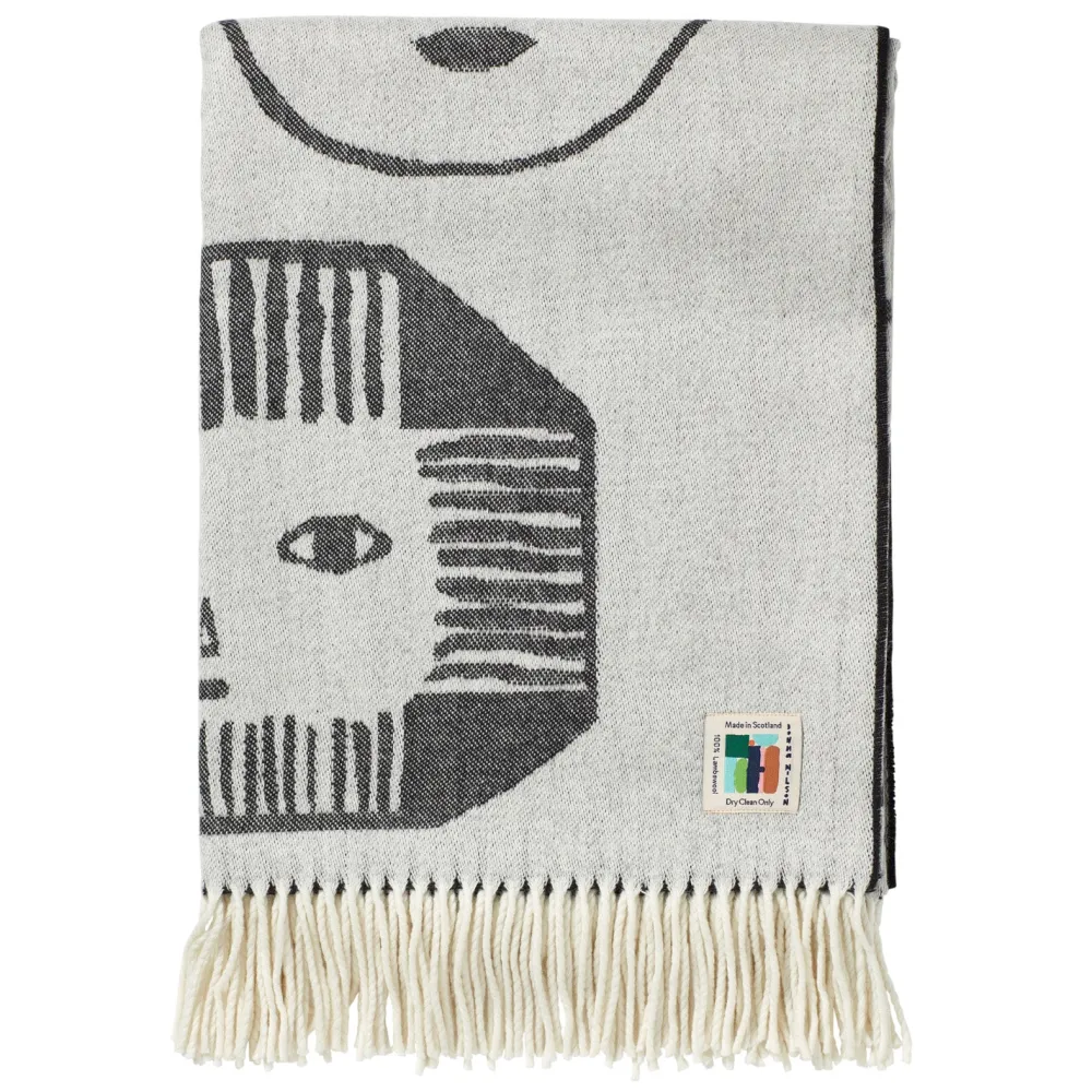 Cheap Allsorts Jumbo Lambswool Throw Blankets + Throws