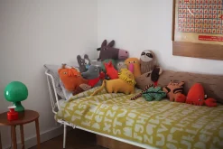 Online Alphabet Lambswool Throw - Yellow Blankets + Throws