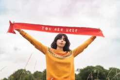 Cheap Arrow Scarf / You are here scarf Scarves