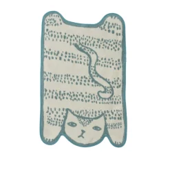 Best Sale Blue Cat Bath Mat Bath Mats