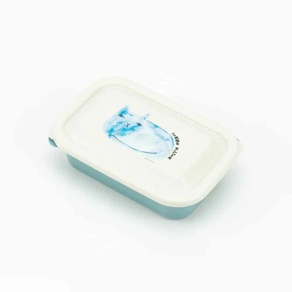 Cheap Blue Cat Lunch Box Lunch + Bento Boxes