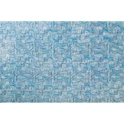 Sale Blue Line Rug - 400 x 300 cm Rugs