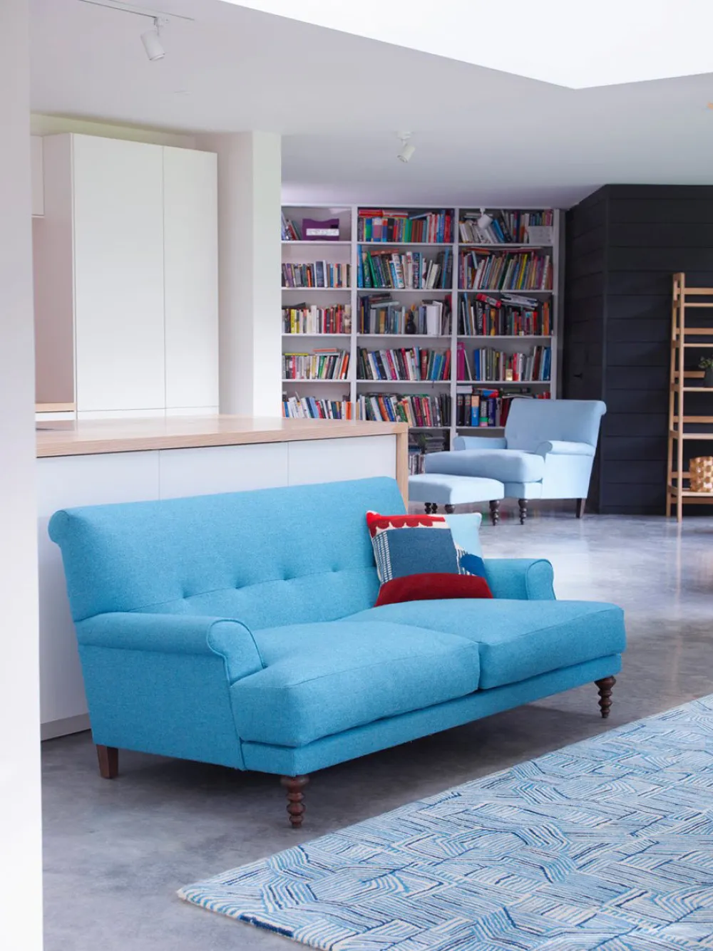 Sale Blue Line Rug - 400 x 300 cm Rugs