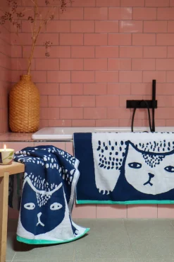 Shop Cat Sheet Towel Bath Towels + Sheets