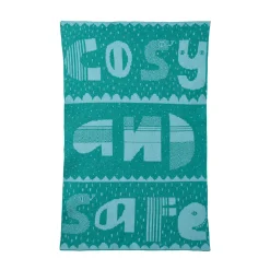 Sale Cosy and Safe Mini Blanket - Blue & Green Baby Blankets