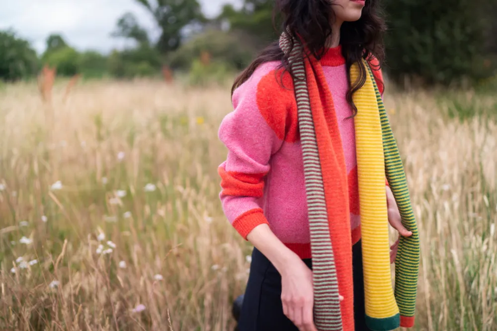 Discount Dotty Jumper - Nougat Lambswool Jumpers