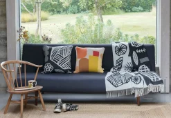 Best Forager Square Cushion - Black Square Cushions