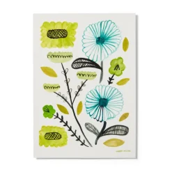 Cheap Green Wildflower Giclée Print Flower Wall Art