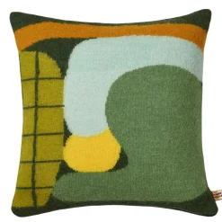 Hot Huddle Square Cushion - Green Square Cushions