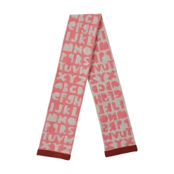Cheap Kids Alphabet Scarf - Pink Scarves
