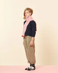 Cheap Kids Alphabet Scarf - Pink Scarves