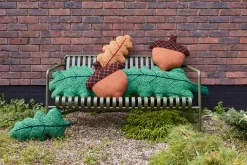 Flash Sale Large Leaf Bolster Cushion Bolsters|Bolsters