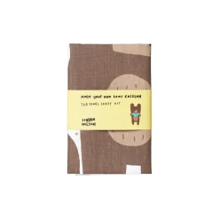 Hot Make Your Own Bear Tea Towel Craft Kit Make Your Own Kits|Kitchen Textiles