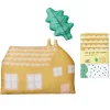 Flash Sale Make Your Own House Tea Towel Craft Kit Kitchen Textiles|Make Your Own Kits