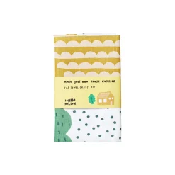 Flash Sale Make Your Own House Tea Towel Craft Kit Kitchen Textiles|Make Your Own Kits