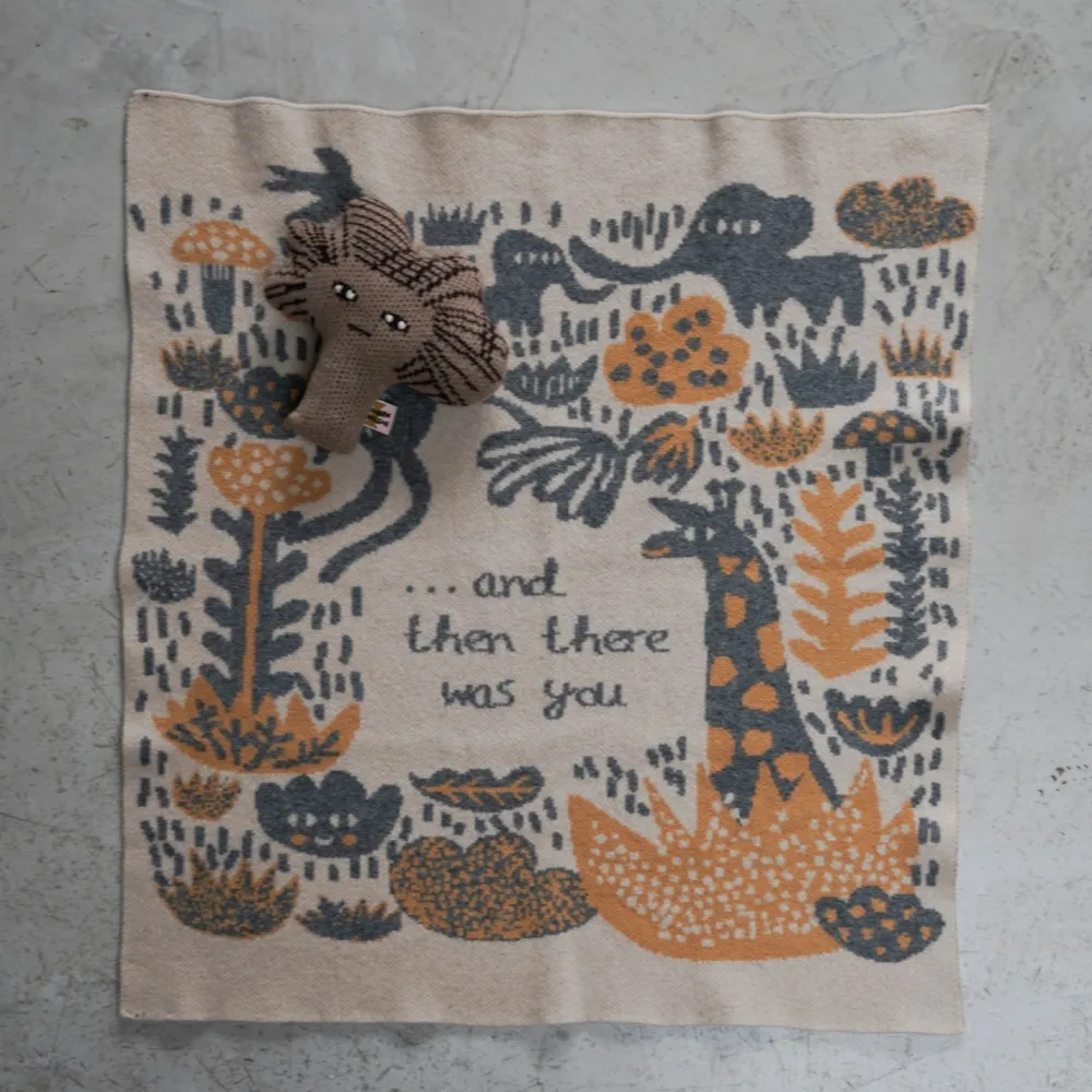Discount Menagerie Baby Blanket - Oatmeal Baby Blankets