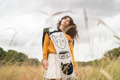 Sale Mog Totem Scarf Black/ White Scarves