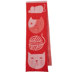 Flash Sale Mog Totem Scarf Pink Scarves
