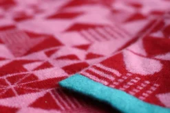 Online Monoglyph Blanket Scarf - Lipstick Scarves