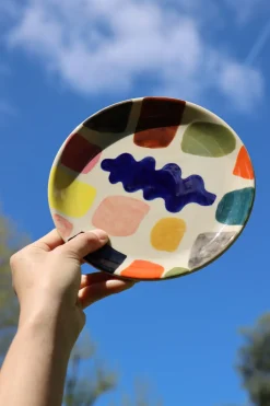 Store Mottle Side Plate Plates + Bowls