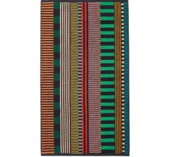 Clearance Multi Stripe Bath Towel Bath Towels + Sheets