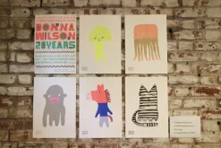 Fashion Ozzy Octopus 20 Years Riso Print - Limited Edition Screen Print Wall Art