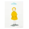 New Rainy Day Print Screen Print Wall Art