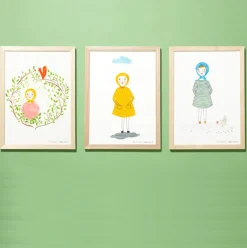 New Rainy Day Print Screen Print Wall Art