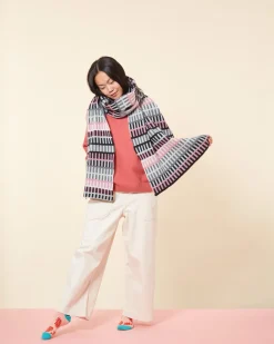 Shop Shiel Blanket Scarf - Tea Rose Scarves