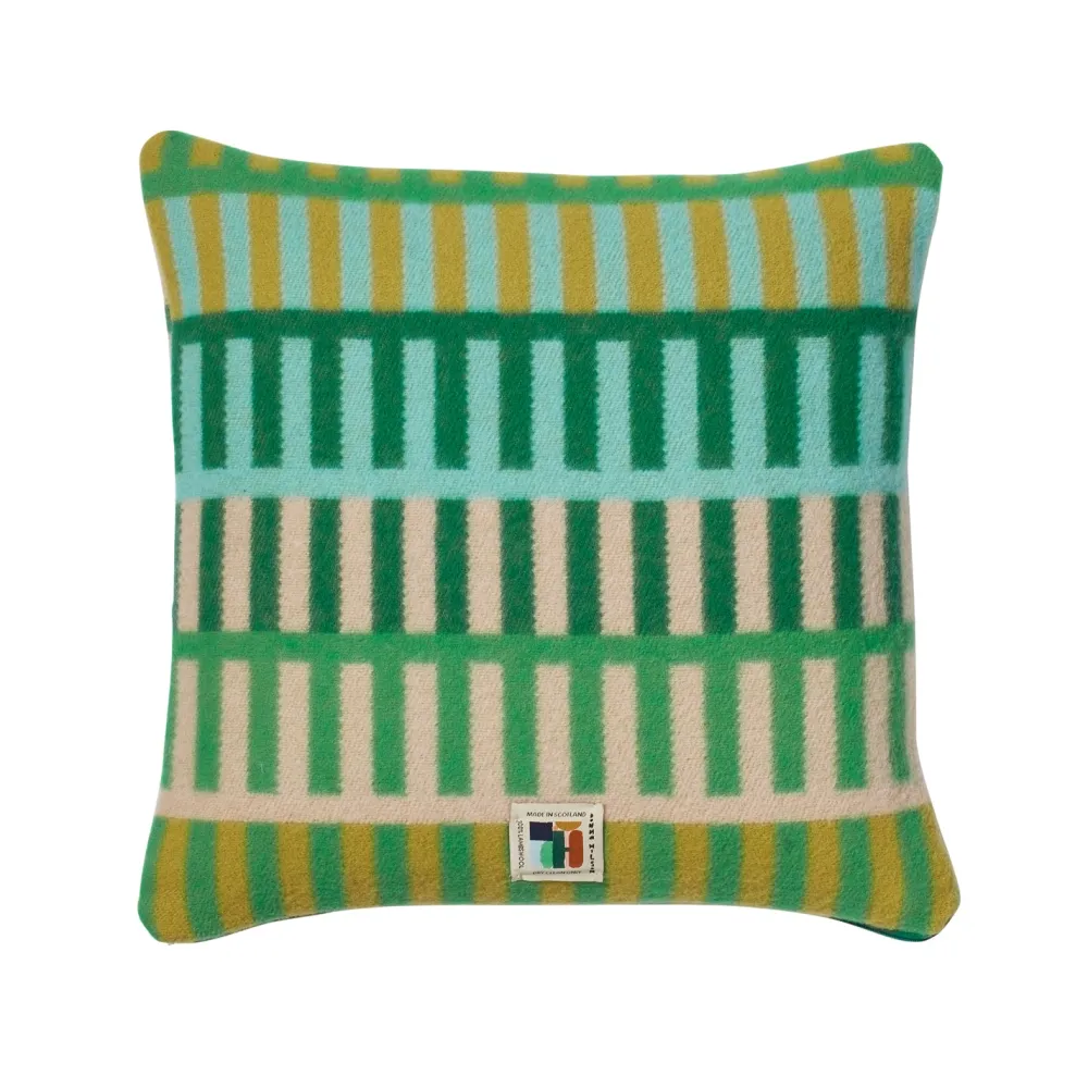 Best Sale Shiel Square Cushion - Green Square Cushions