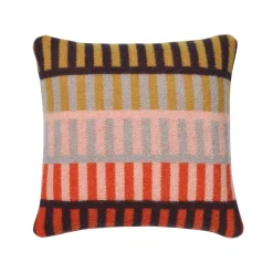New Shiel Square Cushion - Red Square Cushions