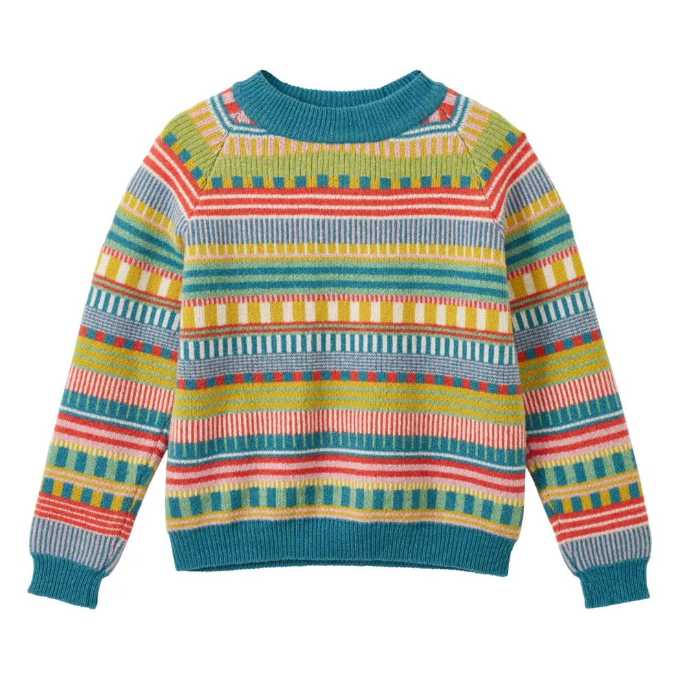 Discount Static Stripe Jumper - Tutti Frutti Lambswool Jumpers