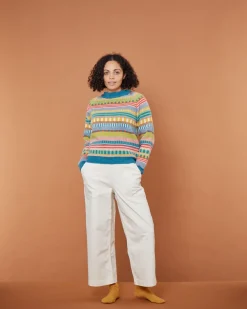 Discount Static Stripe Jumper - Tutti Frutti Lambswool Jumpers
