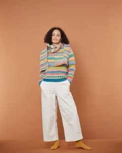 Discount Static Stripe Jumper - Tutti Frutti Lambswool Jumpers