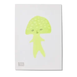Store Suki Mushroom 20 Years Riso Print - Limited Edition Screen Print Wall Art