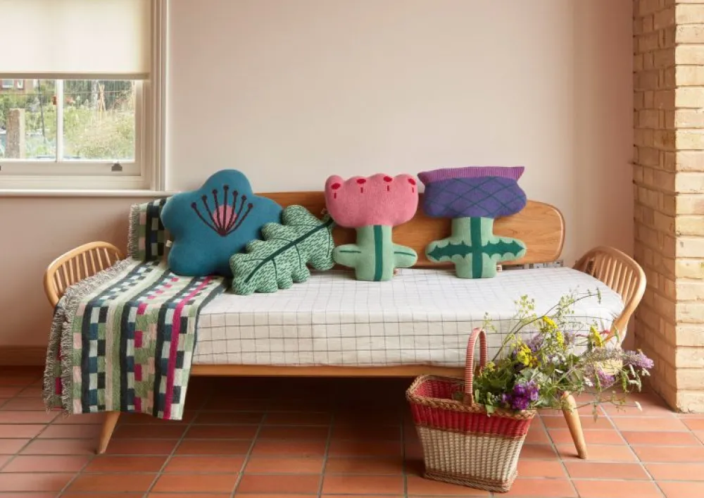 Clearance Thistle Shaped Cushion Shaped Cushions|Shaped Cushions