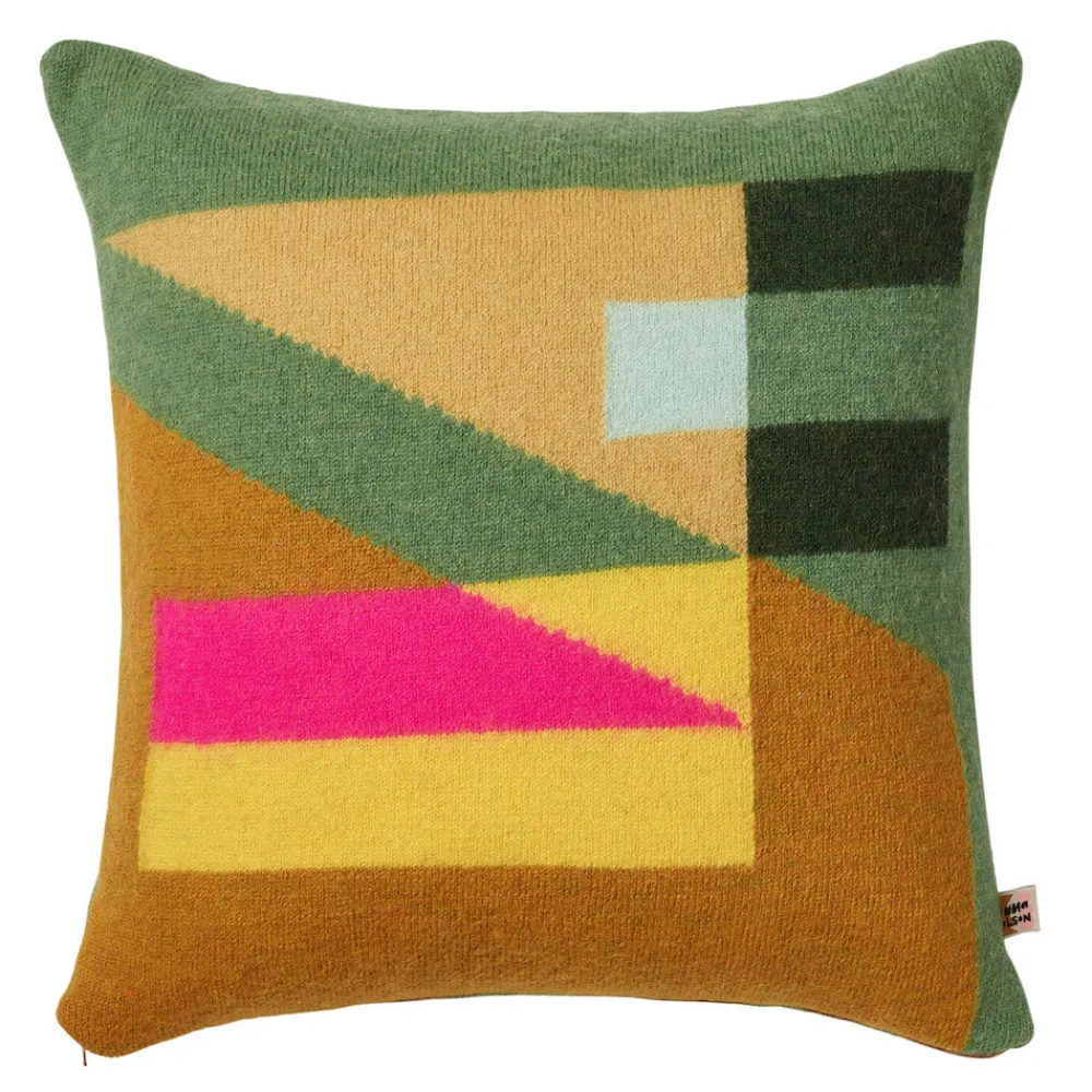 Cheap Tilt Square Cushion - Green Square Cushions