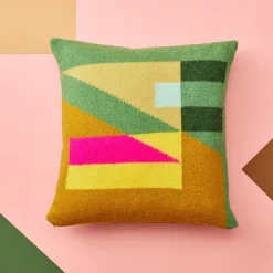Cheap Tilt Square Cushion - Green Square Cushions