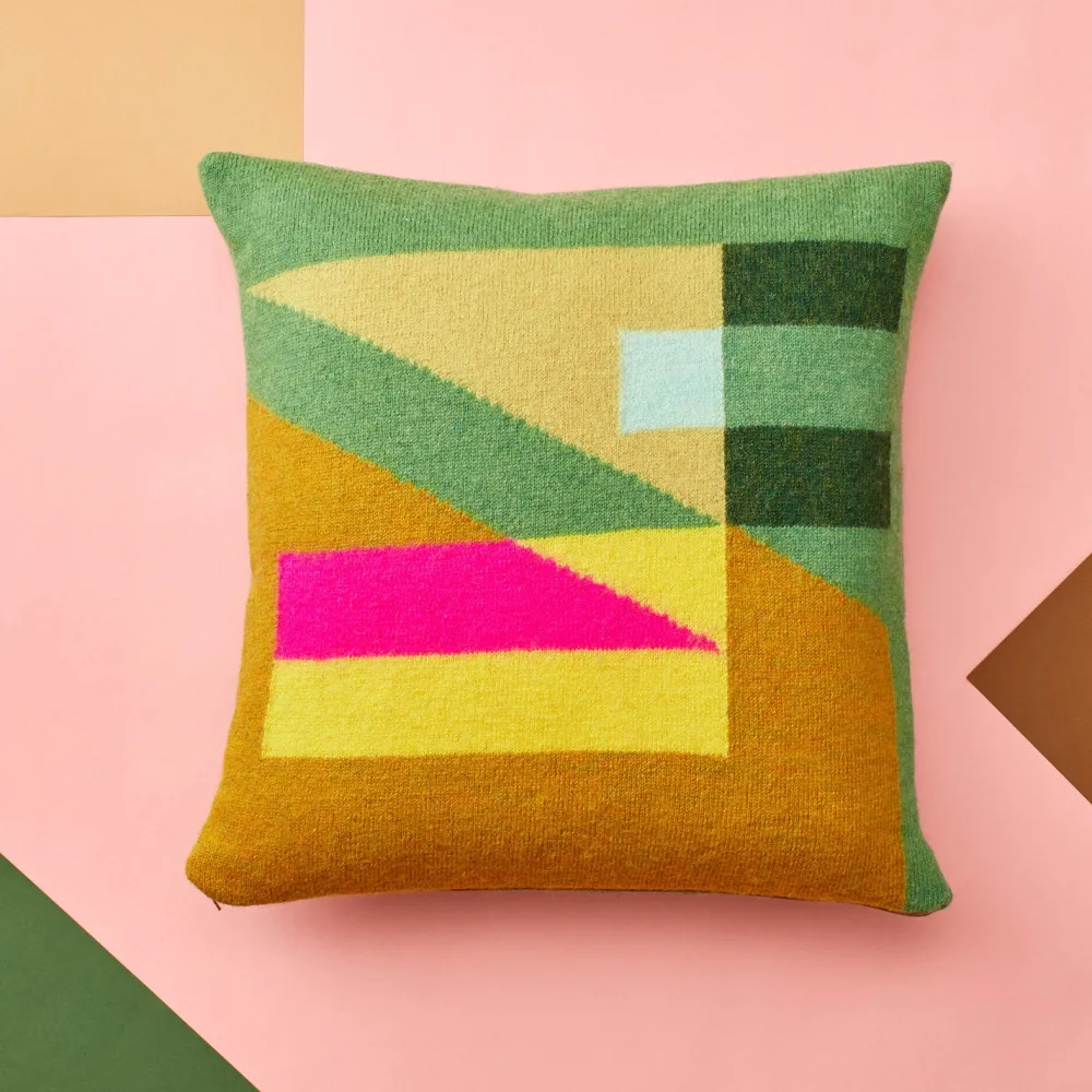Cheap Tilt Square Cushion - Green Square Cushions