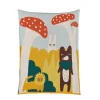 Flash Sale Trees and Creatures Cotton Mini Blanket Baby Blankets