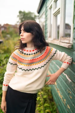 Best Sale Ugie Jumper - Chalk Lambswool Jumpers