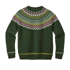 Cheap Ugie Jumper - Forest Green Lambswool Jumpers