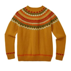 Best Sale Ugie Jumper - Mustard Lambswool Jumpers