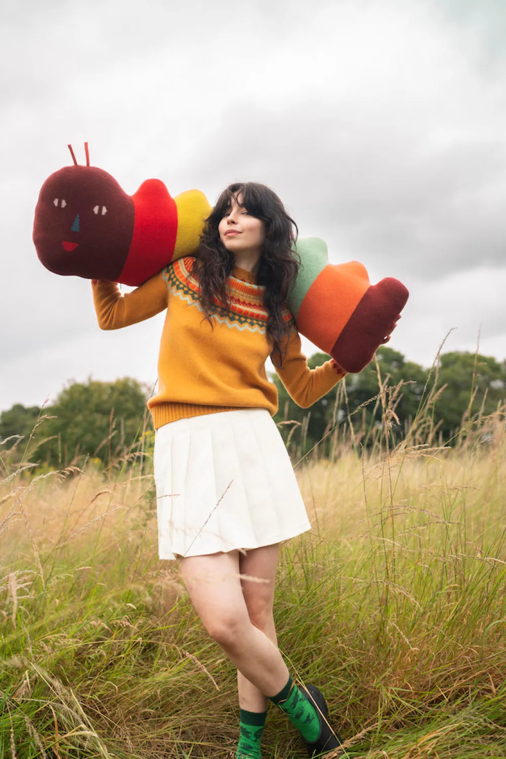 Best Sale Ugie Jumper - Mustard Lambswool Jumpers